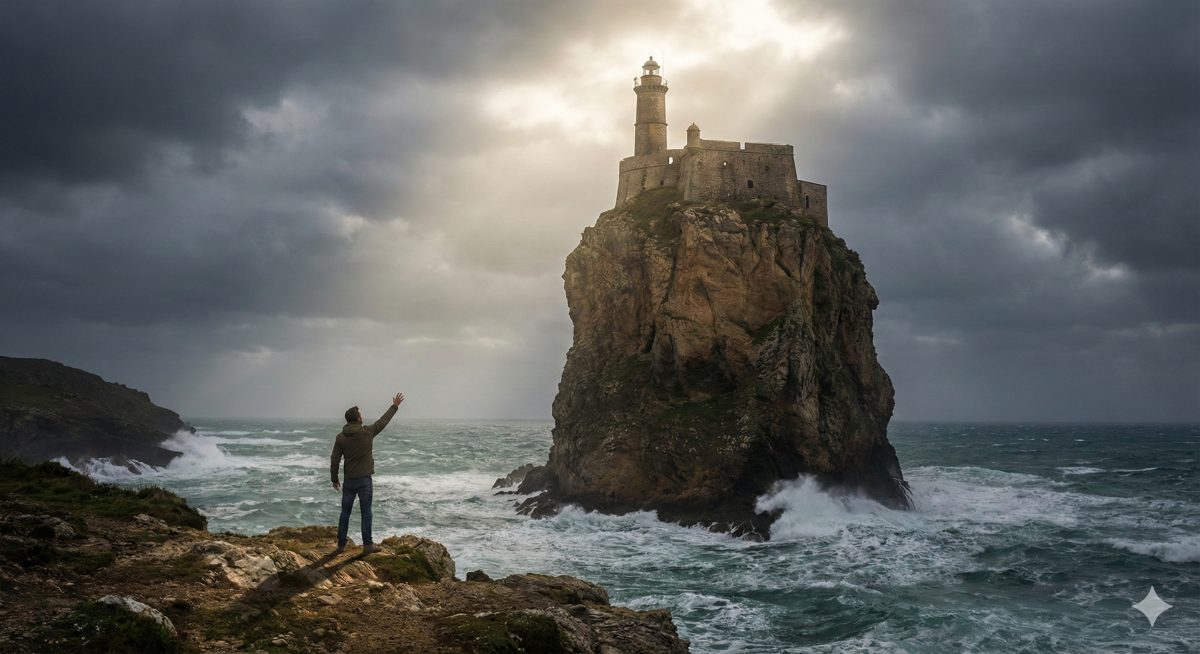 image du psaume 61:3-4